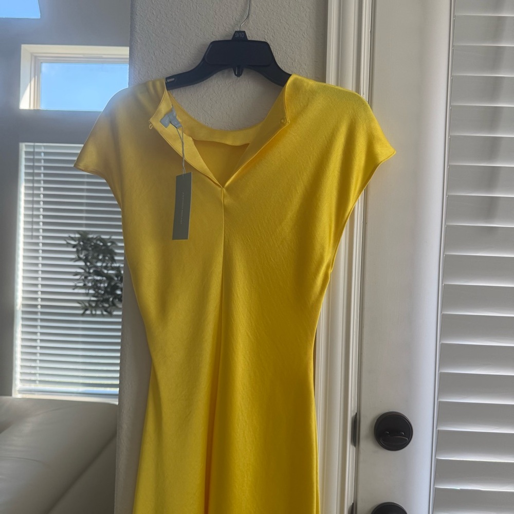 NWT Antonio Melani
Myla Short Sleeved Drapey Satin Maxi Dress - Picture 5 of 8
